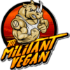 The Militant Vegan’s logo