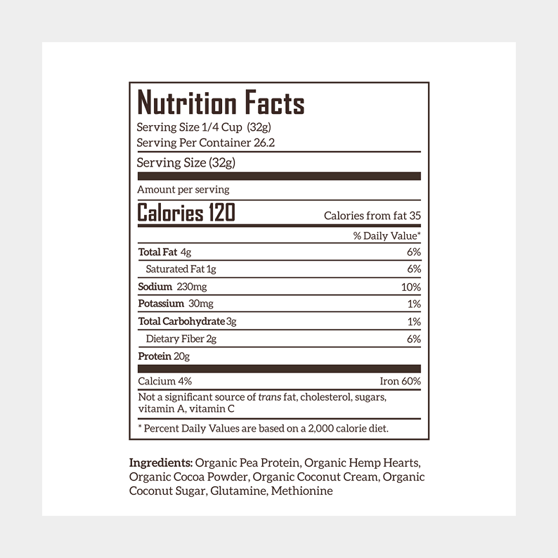 Militant Vegan Protien Powder -Chocolate Mousse-2