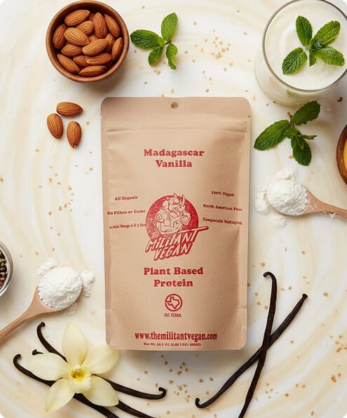 The Militant Vegan Protein Powder - Madagascar Vanilla